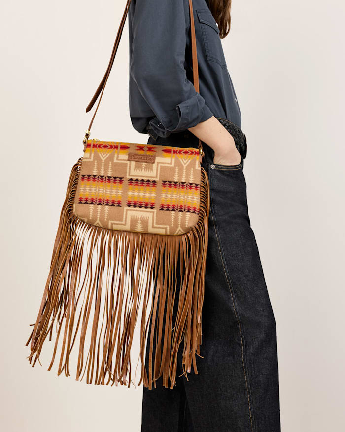 LOOK WEST FRINGED CROSSBODY